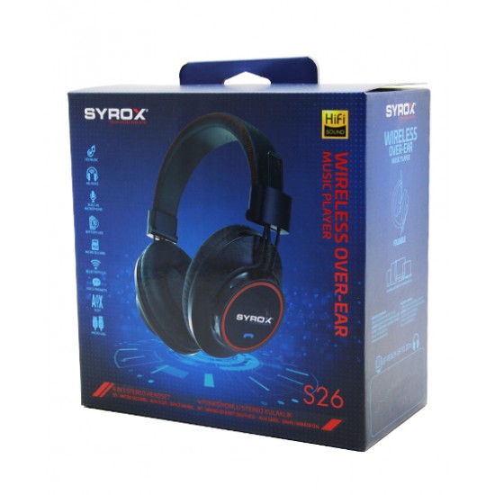 WIRELESS OVER-EAR 4İN1 BT - MICRO SD - AUX SLOD - KABLOSUZ KULAKLIK (81)