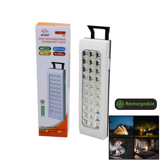 30 SMD LED ŞARJLI IŞILDAK FENER - EMERGENCY LIGHT (81)