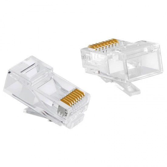 RJ 45 CAT6 SOKET 8P/8C   (100LÜK PAKET) POŞETLİ (81)