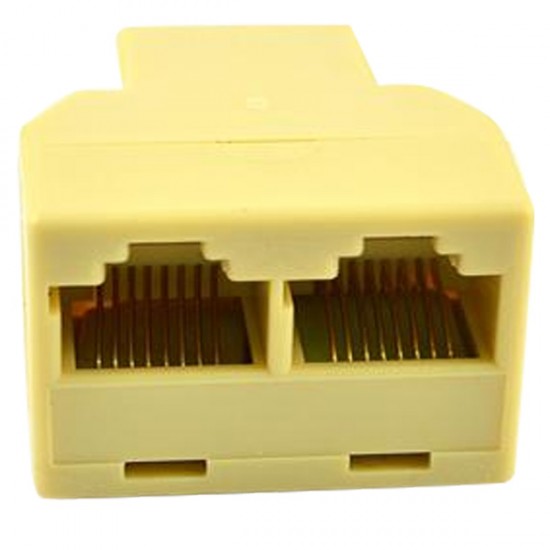 RJ 45 1 DİŞİ / 2 DİŞİ ÇEVİRİCİ 8P8C (DAĞITICI-ÇOKLAYICI) (81)