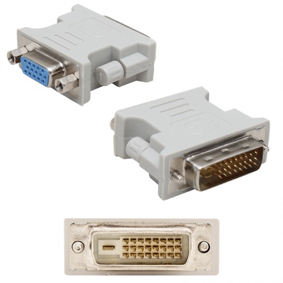 DVI TO VGA DÖNÜŞTÜRÜCÜ(DVI ERKEK VGA DİŞİ) DVI 24+1 (81)