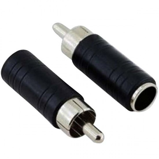 1 RCA ERKEK / 6.3 MM DİŞİ JACK ÇEVİRİCİ  CJ-3085 (81)