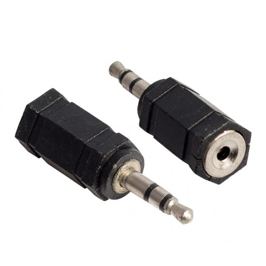 3.5 MM STEREO ERKEK / 2.5 MM STEREO DİŞİ JACK (81)