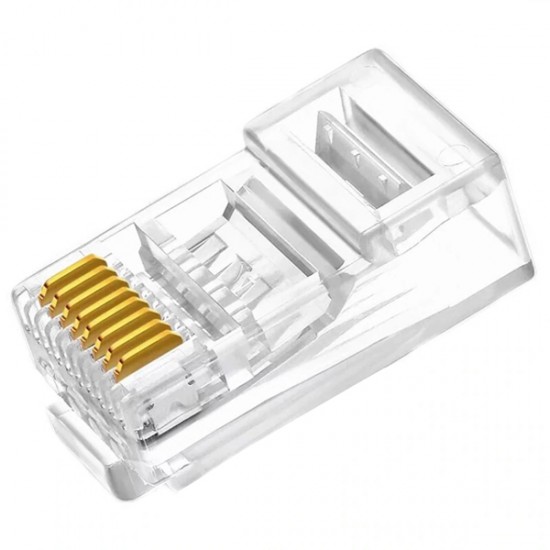 EZ RJ45 CAT5/CAT6 AÇIK UÇLU SOKET 8P/8C ELEKTROMER (100LÜK PAKET) (81)