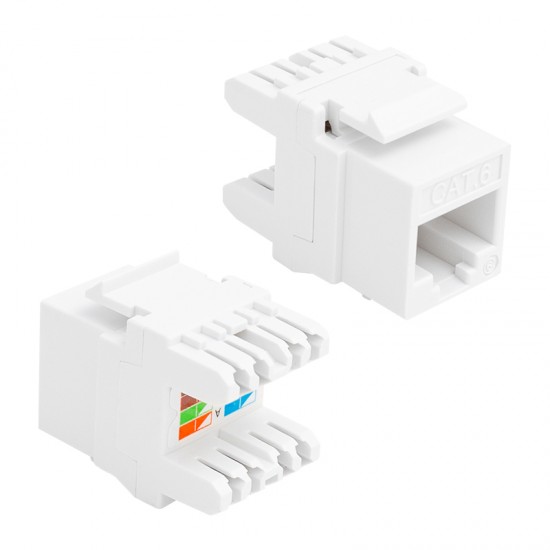 RJ 45 CAT6 ŞASE 180 DERECE (KEYSTONE JACK) (81)