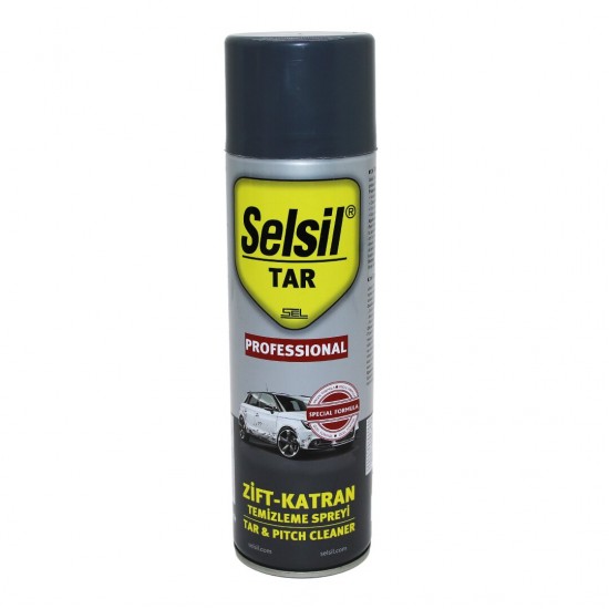 SELSİL TAR ZİFT - KATRAN TEMİZLEME SPREY 500ML KİR - YAĞ (K246)