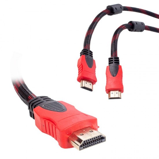 HDMI KABLO 3 METRE 1.4 V ÖRGÜLÜ KUTULU (81)