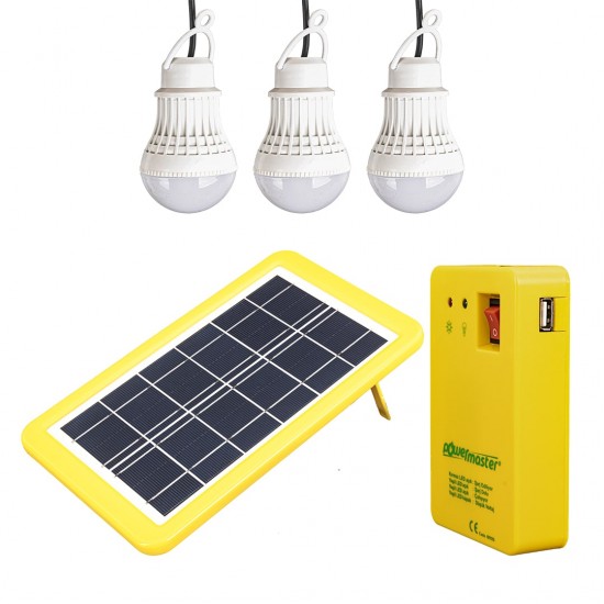 GÜNEŞ PANELLİ 3 LAMBALI POWERBANK ÖZELLİKLİ ÇOK AMAÇLI ŞARJLI SOLAR AYDINLATMA (81)