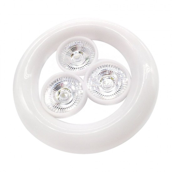 KK-901 E27 DUY 36 WATT BEYAZ 3LÜ UFO LED LAMBA (81)