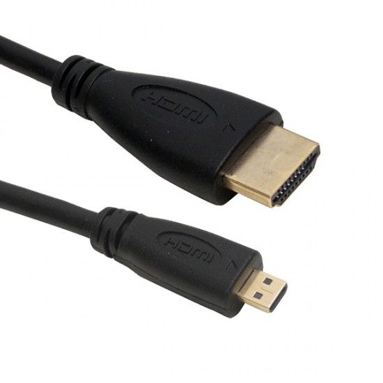 HDMI ERKEK MİCRO HDMI ERKEK GOLD 1,5 METRE KABLO (81)