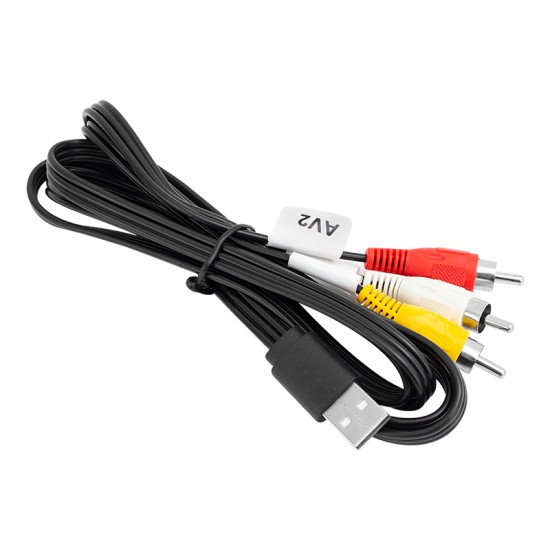 3 RCA + USB ÇEVİRİCİ 1.2 METRE KABLO USB TO 3 RCA (SECONDER HY7024) (81)