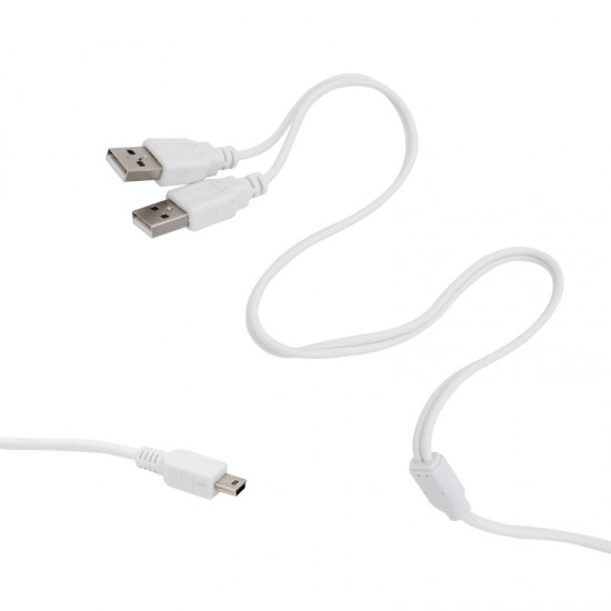 USB 2 X ERKEK - MİNİ USB 5 PİN (2.0V) 1.5 METRE KABLO (81)