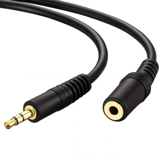 3.5 MM STEREO ERKEK/DİŞİ 10 METRE GOLD AUX UZATMA KABLO (81)