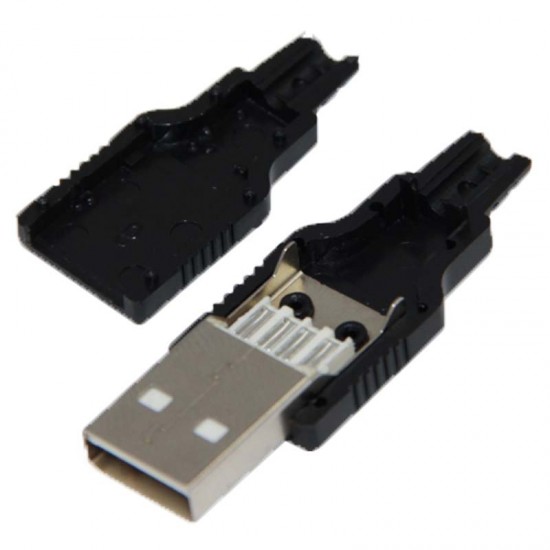 USB A ERKEK SOKET LEHİMLENEBİLİR MODEL (IC-264A) (81)