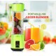 Portatif Taşınabilir El Blender 380 Ml Usb Şarjlı Yeşil