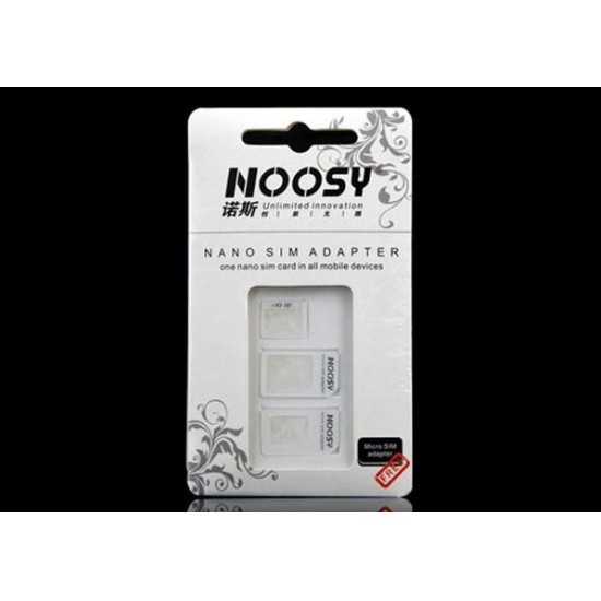 Noosy: Nano ve Micro Sim Kart Adaptörü