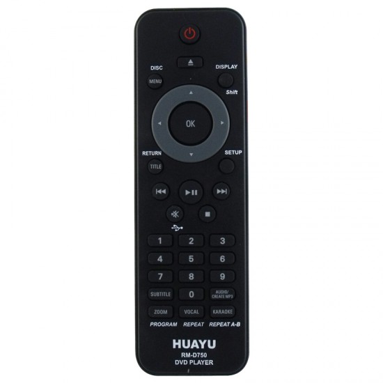 HUAYU KL RM-D750 PHILIPS UNİVERSAL DVD KUMANDASI AMBALAJLI (81)