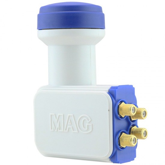 MAG DÖRTLÜ QUAD LNB ALTIN UÇLU NEC CHİP 0.1DB (81)