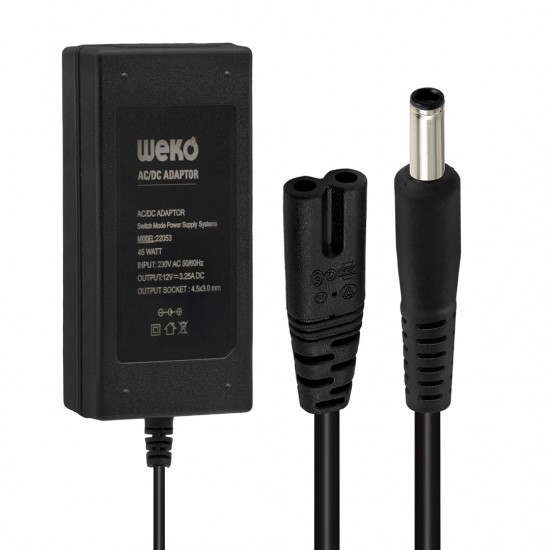 WEKO 12 VOLT 3.25 AMPER 4.5X3.0MM UÇLU NOTEBOOK ADAPTÖR YERLİ ÜRETİM (81)