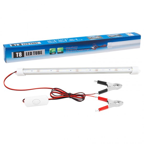 12 VOLT 5 WATT T8 LED AMPUL 30 CM AKÜ MAŞALI (81)