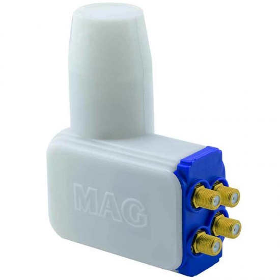 MAG NEC CHIP 4K ULTRA HD SLİM ROCKET DÖRTLÜ QUATTRO DÖRTLÜ SANTRAL LNB 0.1 DB (81)