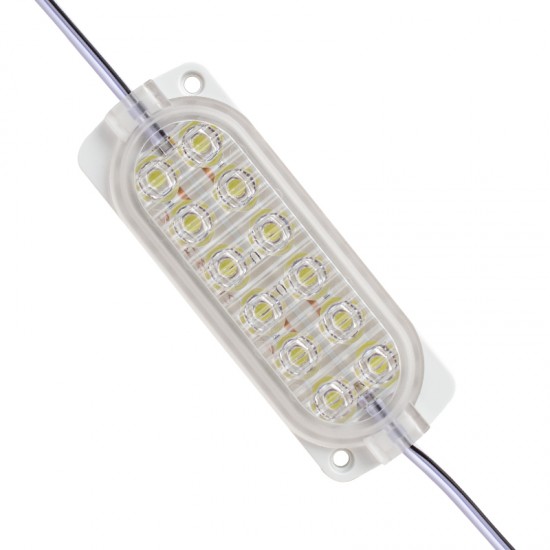 TEK RENK BEYAZ MODÜL LED 2835 24 VOLT 2.4 WATT (81)