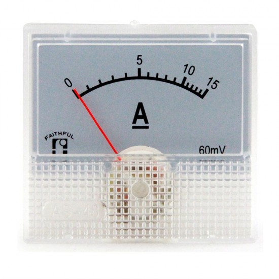 DC ANALOG 0-15 AMPER GÖSTERGE 45X48MM  IC-231A (81)