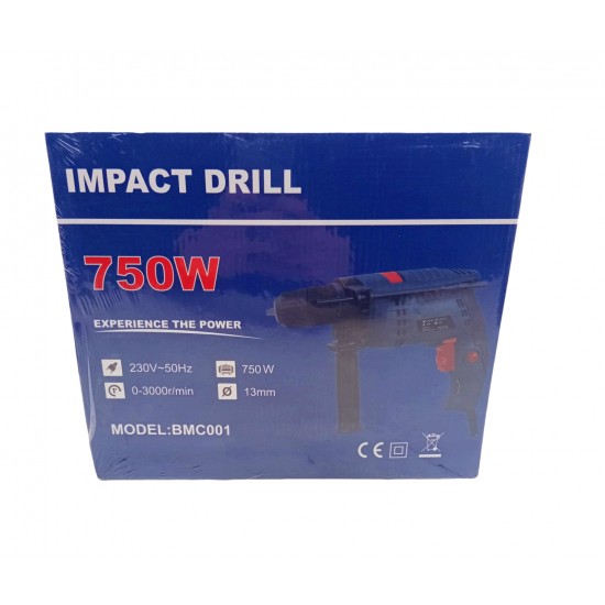 BMC-001 IMPACT DRILL DARBELİ MATKAP 13MM.750W (81)