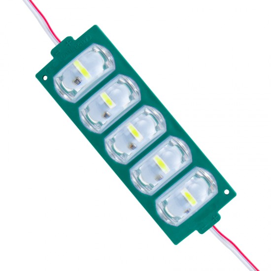 MODÜL LED 12V 4W YEŞİL 3030 10 X 53.8MM IP65 260-280LM 180 DERECE (81)