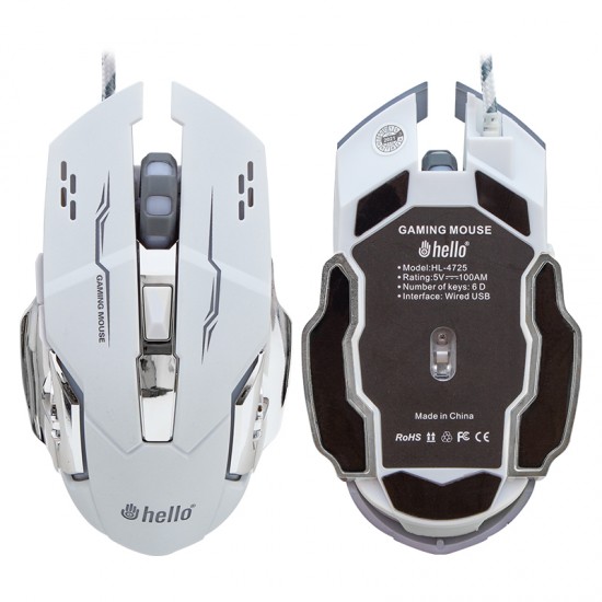 HELLO HL-4725 KABLOLU OYUNCU GAMING MOUSE (81)