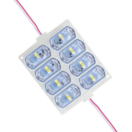 MODÜL LED 12V 6W SOĞUK BEYAZ YANIP SÖNEN 3030 (81)