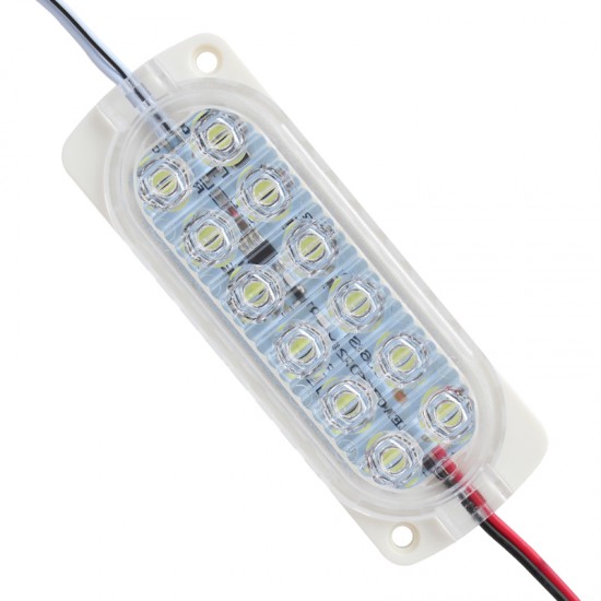 PARLAK YANIP SÖNEN BEYAZ MODÜL LED 2835 24 VOLT 1.2 WATT (81)