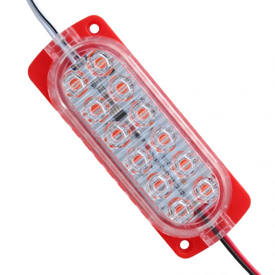 PARLAK YANIP SÖNEN KIRMIZI MODÜL LED 2835 24 VOLT 1.2 WATT (81)