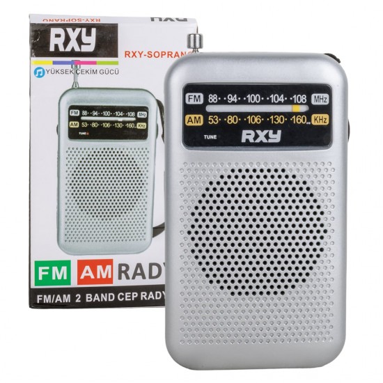 ROXY RXY-SOPRANO CEP TİPİ MİNİ ANALOG RADYO (81)