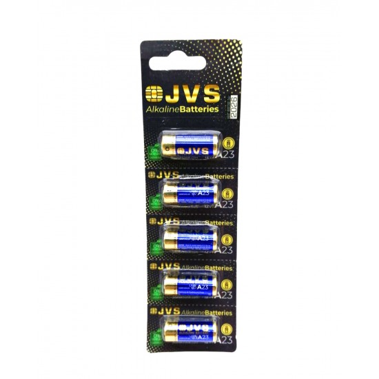 JVS A23 LR23 12V ARAÇ KUMANDA PİLİ 5Lİ KART (81)