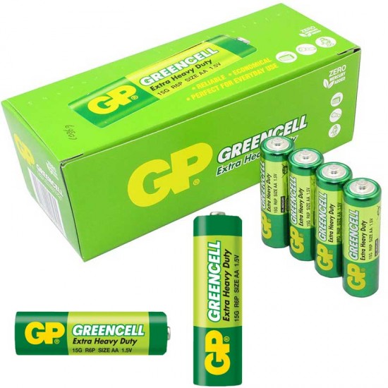 GP 15G-2S4 GREENCELL R6 AA KALEM PİL (40 LI PAKET FİYATI) (81)