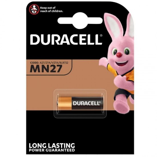 DURACELL MN27 PİL (27A PİL) TEKLİ PAKET (81)