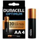 DURACELL OPTIMUM MX1500 1.5V ALKALIN AA KALEM PİL 4LÜ PAKET (81)