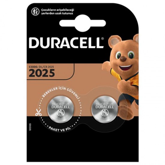 DURACELL CR2025 LİTYUM PİL 2Lİ PAKET FİYAT (81)