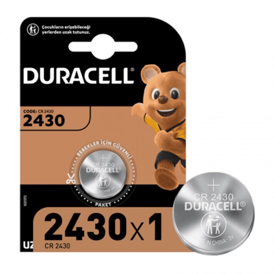 DURACELL CR2430 LİTYUM PİL TEK FİYAT (81)