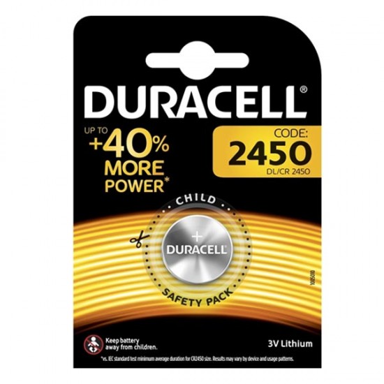 DURACELL CR2450 LİT. PİL TEK FİYAT (81)