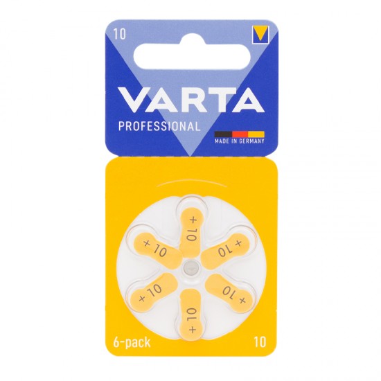 VARTA 10 NO KULAKLIK PİLİ 6LI PAKET (81)