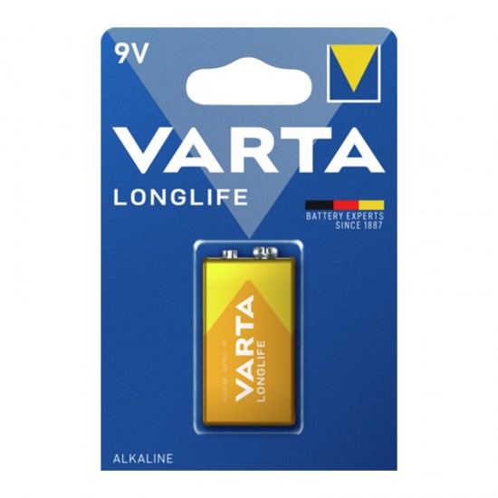 VARTA LONGLIFE POWER ALKALİN 9 VOLT PİL TEKLİ PAKET FİYAT (81)