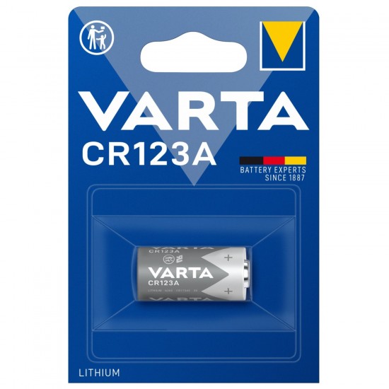 VARTA CR123A 3 VOLT LİTYUM PİL TEKLİ PAKET FİYAT (81)