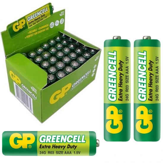 GP 24G-2S2 GREENCELL AAA İNCE KALEM PİL (40 LI PAKET) (81)