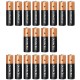 DURACELL LR6/MN1500 1.5V ALKALİN AA KALEM PİL 20Lİ KARTELA PAKET FİYAT (2Lİ YIRTMALI) (81)