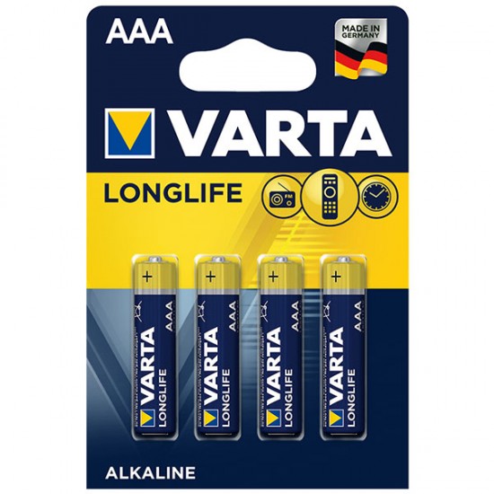 VARTA LONGLIFE POWER ALKALİN AAA İNCE KALEM PİL 4LÜ PAKET FİYAT (81)