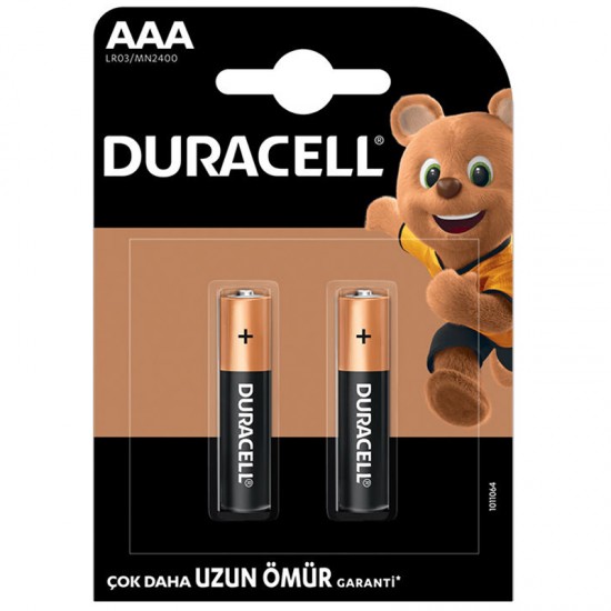 DURACELL AAA İNCE PİL (2Lİ) PAKET FİYAT (81)