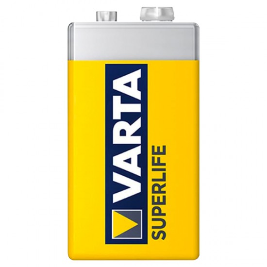 VARTA SUPERLIFE ÇİNKO 9 VOLT PİL 12Lİ PAKET FİYAT (81)