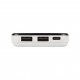 S-LINK IP-G2710 10000MAH POWERBANK 2 USB PORT BEYAZ LCD GÖSTERGELİ POWERBANK (81)